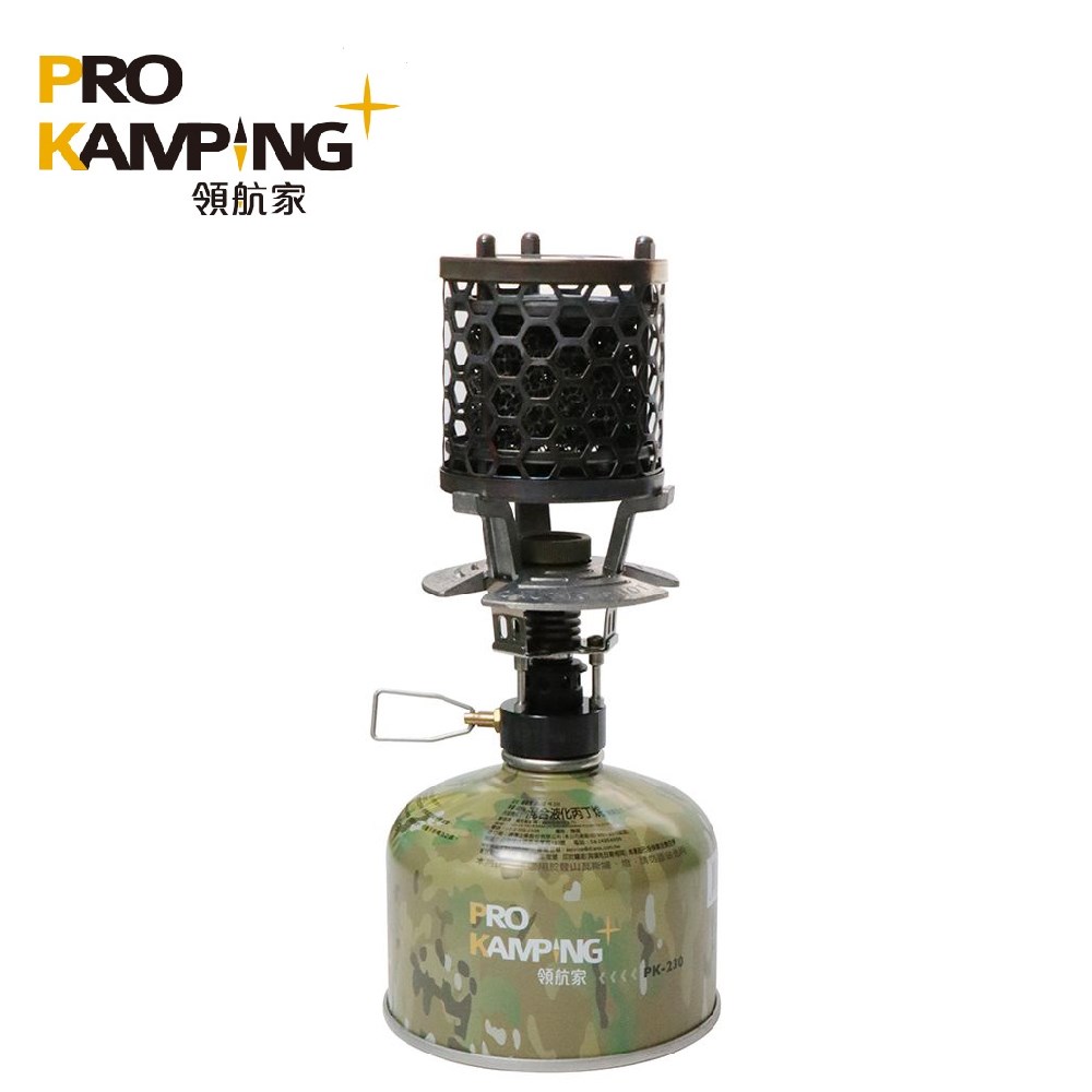 Pro Kamping 領航家 T-Heater Silver 瓦斯暖爐 PKH-101 韓國燙金石 氣氛燈