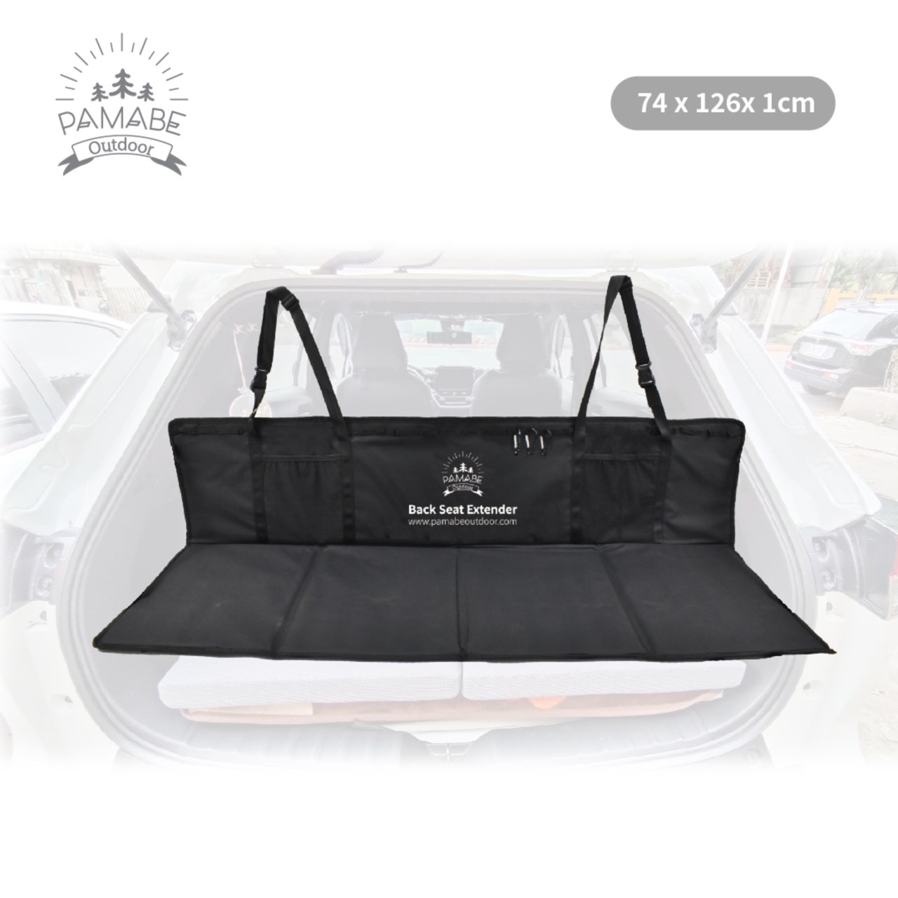 PAMABE Outdoor 車泊座椅延長墊 車用墊 椅墊 露營車墊