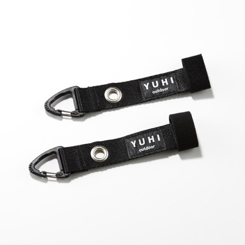 YUHI 多功能燈條綁帶 2入/4入 黑/卡其 燈條 綁帶 固定 露營