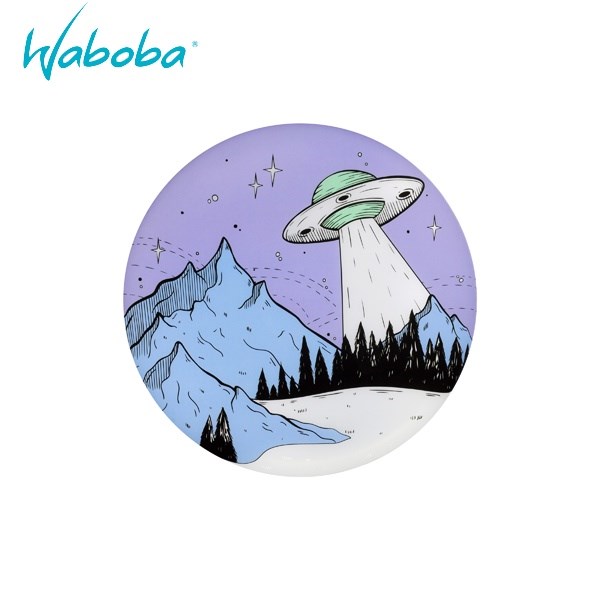 瑞典 WABOBA Wingman UFO LED軟式飛盤 發光 綠光 飛盤