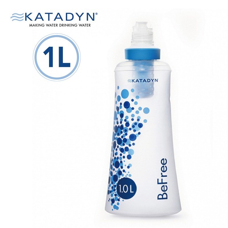 KATADYN 瑞士 BEFREE 個人隨身濾水器 1L (可過濾至0.1微米) 淨水器 水壺 水袋 爬山 登山 露營