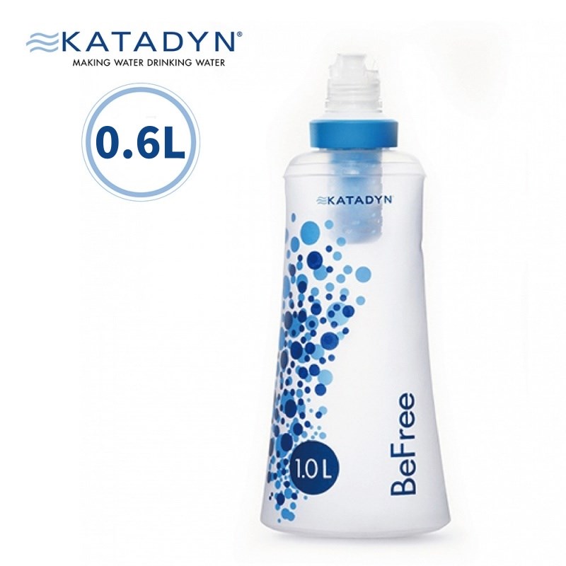 KATADYN 瑞士 BEFREE 個人隨身濾水器(可過濾至0.1微米)淨水器 0.6L 水壺 水袋 爬山 登山 露營