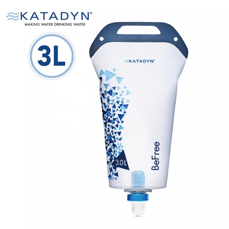 KATADYN 瑞士 BEFREE 個人隨身濾水器(可過濾至0.1微米)淨水器 3L 水壺 水袋 爬山 登山 露營