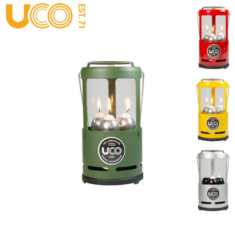 UCO CANDLE LANTERN 油漆款蠟燭營燈 紅/綠/黃/銀 氛圍營燈 露營 戶外