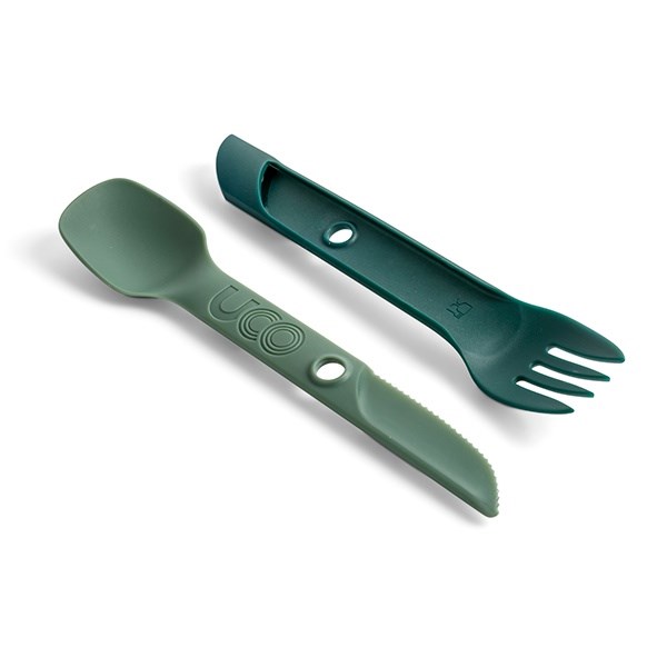UCO UTILITY SPORK 餐具組 無雙酚A 戶外用餐具 輕便湯匙叉子 耐熱240度 (1組2入)