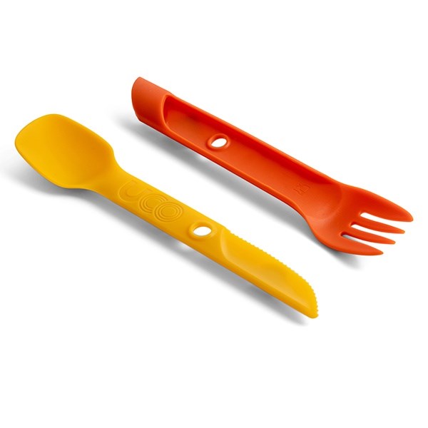 UCO UTILITY SPORK 餐具組 無雙酚A 戶外用餐具 輕便湯匙叉子 耐熱240度 (1組2入)