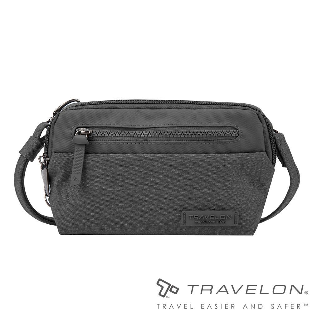 Travelon 美國 METRO手持肩背兩用包 TL-43416 灰色 隨身斜背包 防盜包 休閒旅遊