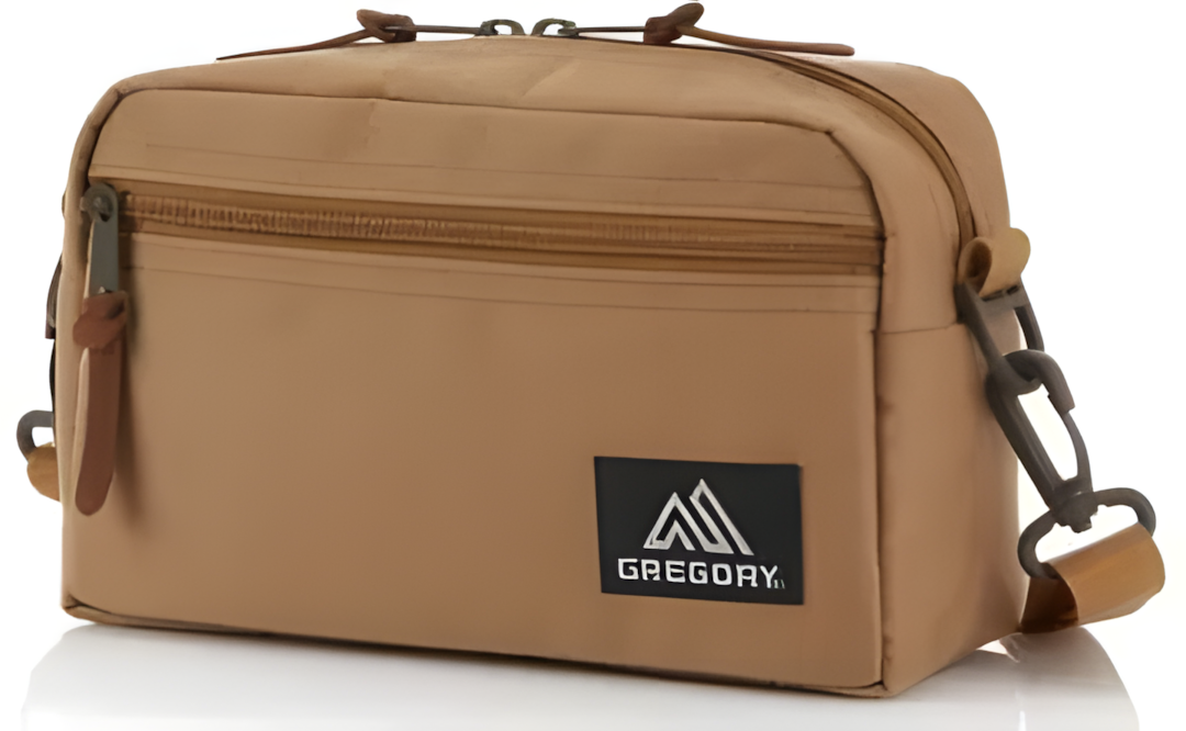 Gregory 2.5L PAD SHLD POUCH 斜背包 焦糖棕 GG65380 側背包 背包