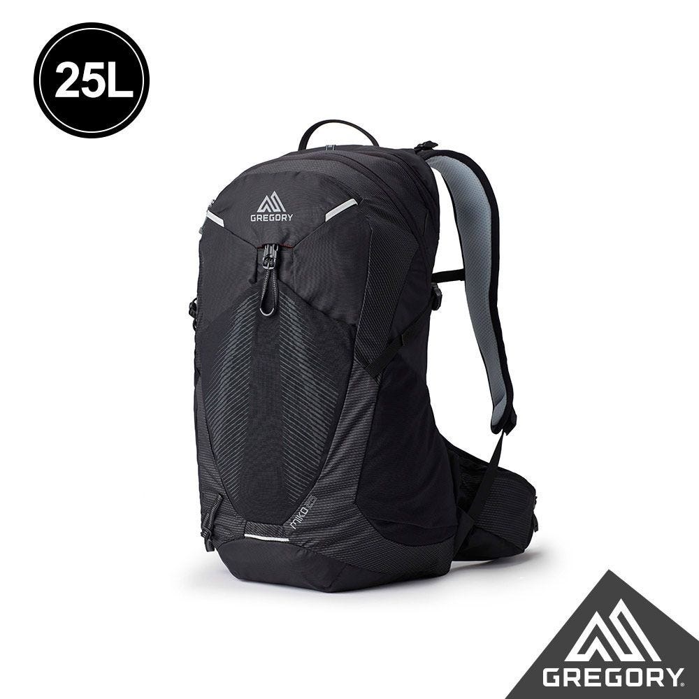 Gregory 25L MIKO多功能登山背包 光學黑 GG145276-9974 男款 登山包 健行包