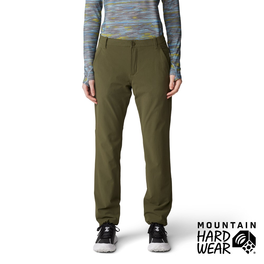 Mountain Hardwear 防潑水保款刷毛長褲 深松綠 女款 2095451 保暖褲 長褲