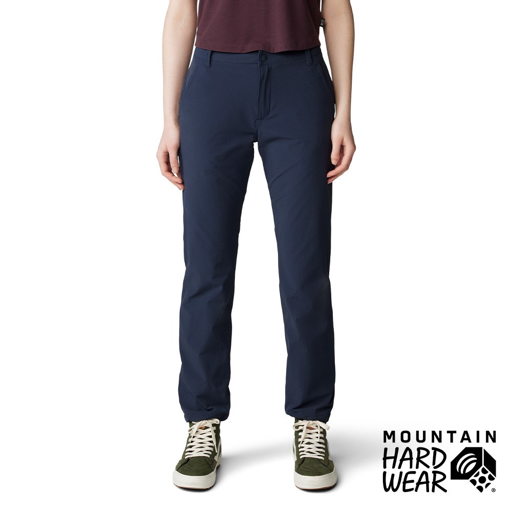 Mountain Hardwear 防潑水保款刷毛長褲 深淵藍 女款 2095451 保暖褲 長褲
