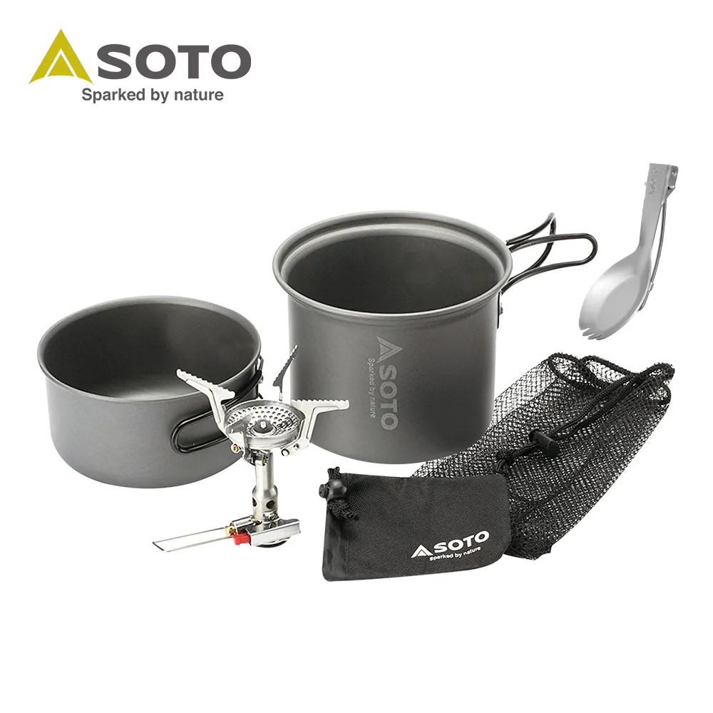 SOTO 攻頂登山爐叉匙組 SOD-320CCPS 爐頭 攻頂爐 露營 登山