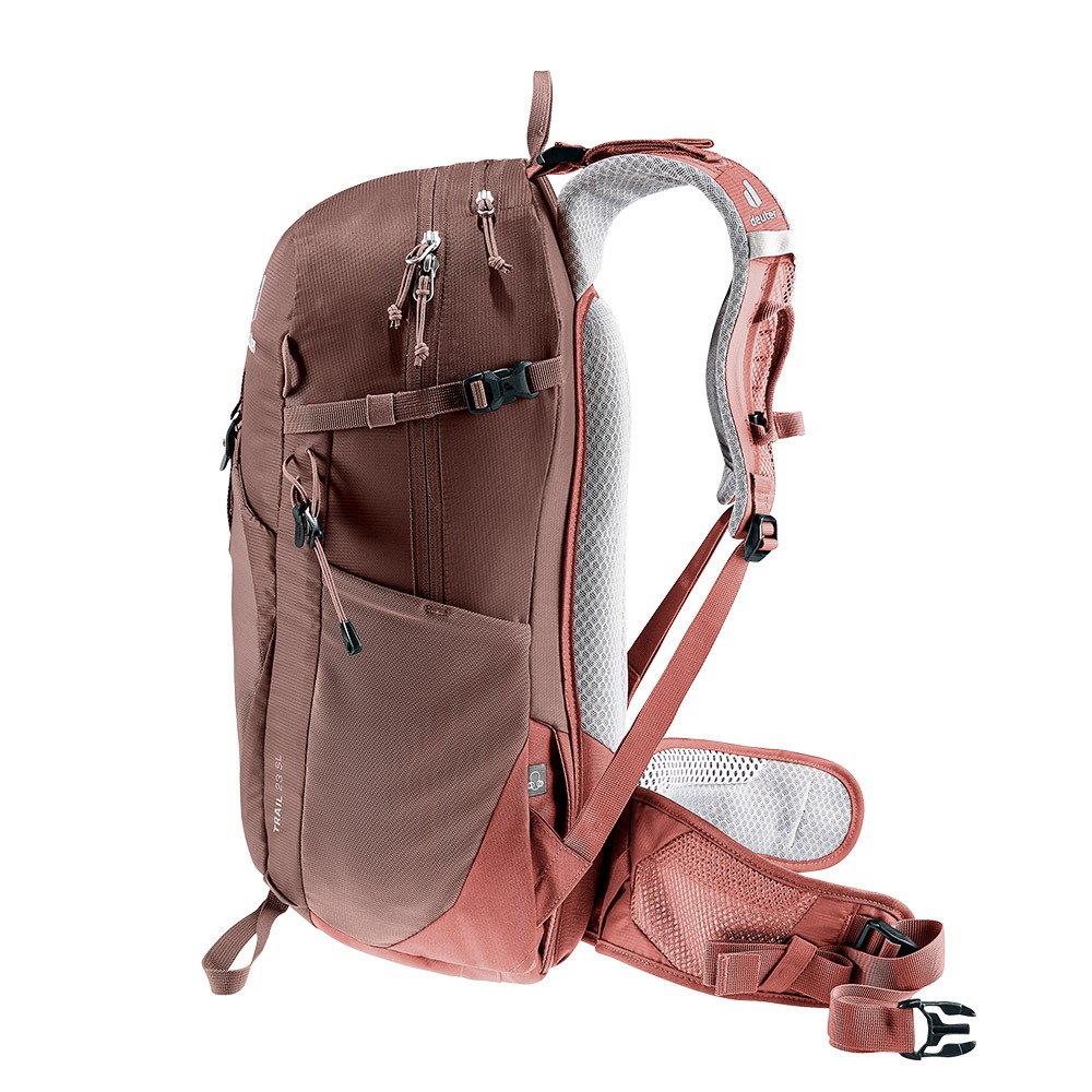 Deuter TRAIL 女 23SL輕量拔熱透氣背包 3440424 葡萄乾 登山包 背包