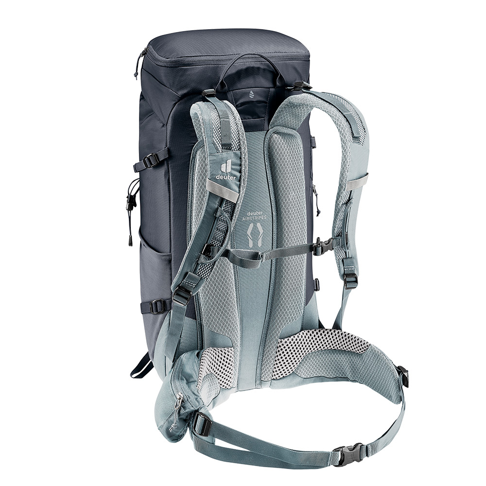 Deuter 男 TRAIL 30L輕量拔熱透氣背包 3440724 黑 登山包 背包