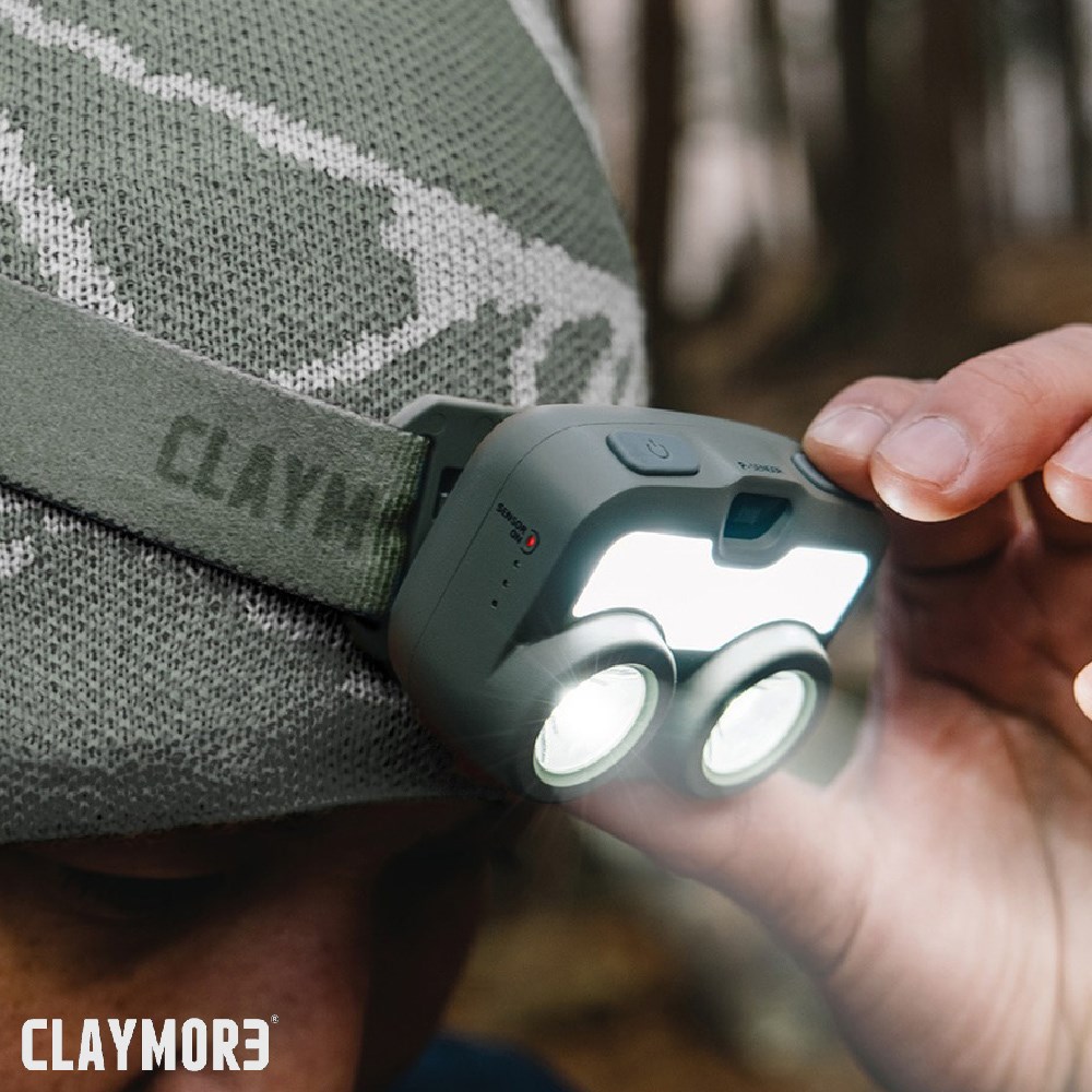 CLAYMORE HEADY3 七段感應式頭燈 軍綠 頭燈 露營 登山