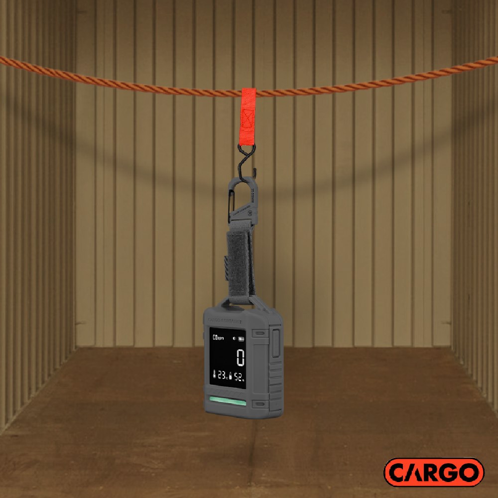 CARGO 一氧化碳溫濕度偵測器 灰色 一氧化碳偵測 濃度 溫度計 濕度計 探測 露營