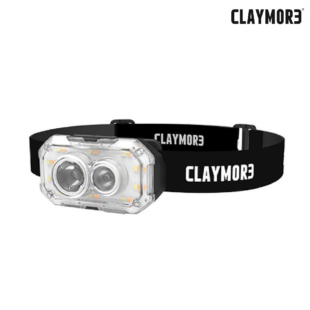 CLAYMORE HEADY+R 六段可調式頭燈 紅光版 黑色 頭燈 露營 登山 照明