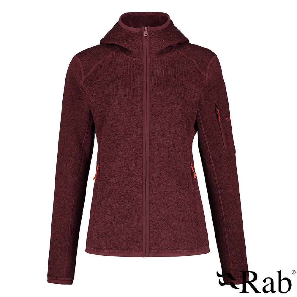 英國 RAB Quest Hoody 連帽衫外套 女 深石楠 RQFF22 保暖外套 機能外套
