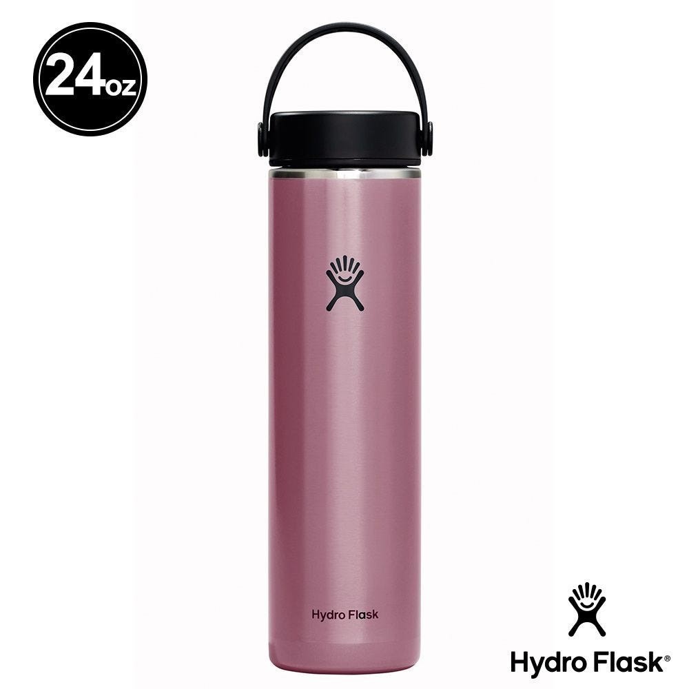 Hydro Flask 24oz/709ml 輕量寬口提環保溫瓶 寶石紅 保冷 保溫瓶 水壺 登山 露營