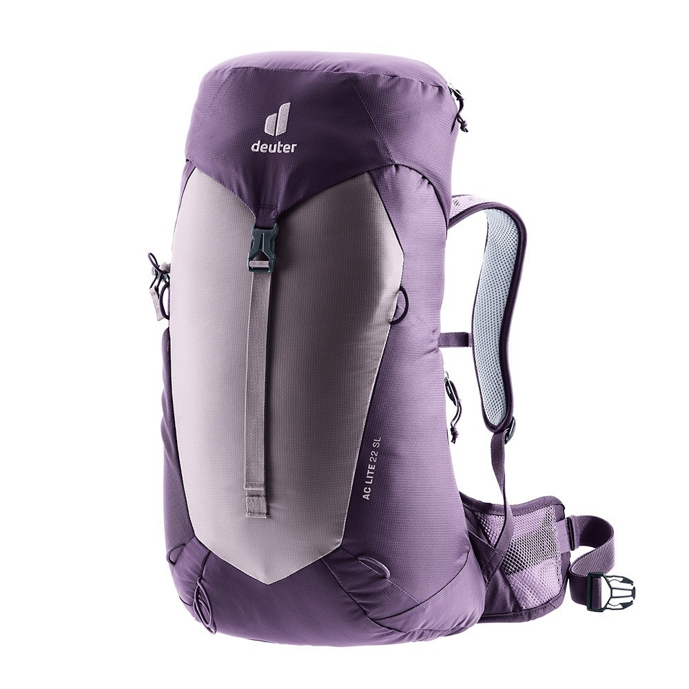 Deuter 女 AC LITE 22SL透氣網架背包 3420724 薰衣草紫 登山背包