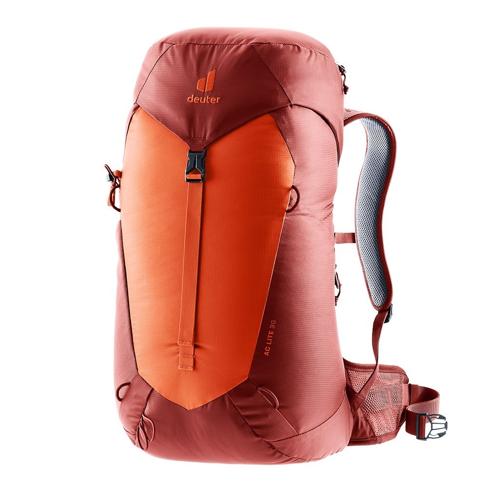 Deuter 德國 AC LITE 23L網架直立式透氣背包 3421024 辣椒紅 登山背包