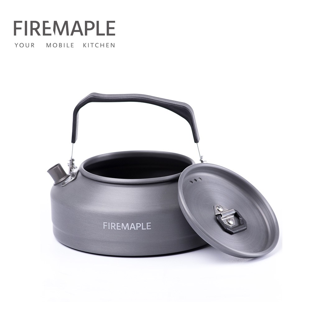 【FIREMAPLE】盛宴T3茶壺 0.8L 黑  FEAST-T3B 茶壺 水壺 露營