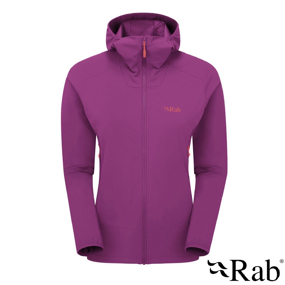 英國 RAB Borealis Hoody 連帽夾克 女款 洋李紫 QWS77 運動 登山 外套