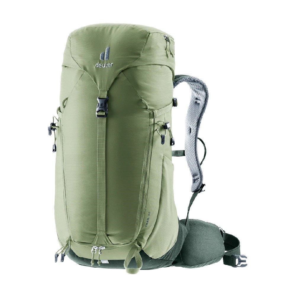 Deuter 男 TRAIL 30L輕量拔熱透氣背包 3440724 綠 登山包 背包