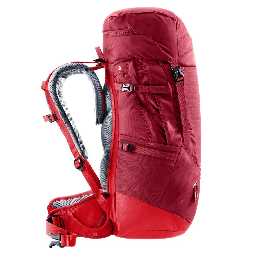 Deuter FOX拔熱登山背包 青少年款 30+4L 3611122 紅 登山包 露營包