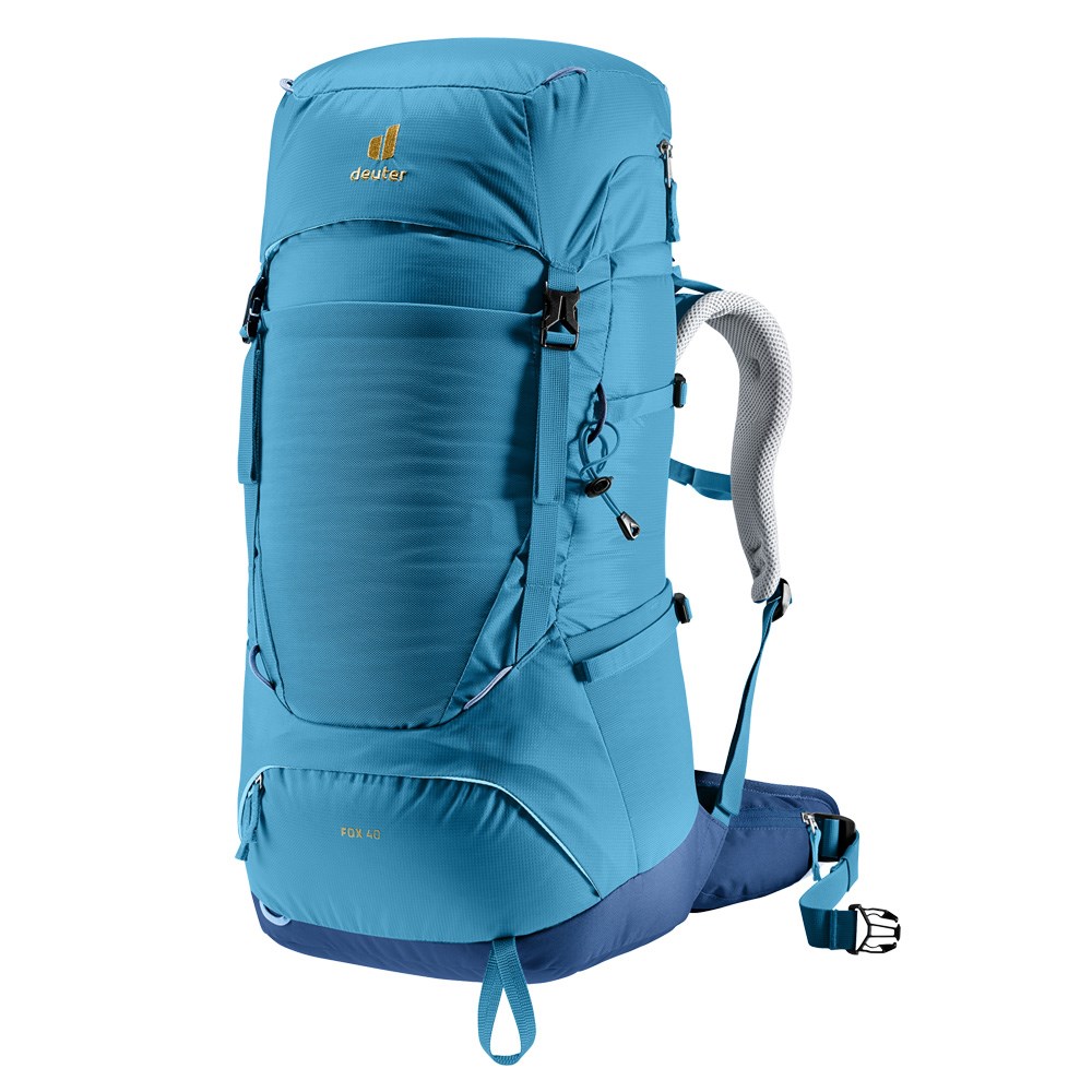 Deuter FOX拔熱登山背包 青少年款 40+4L 3611222 藍色 登山包 露營包