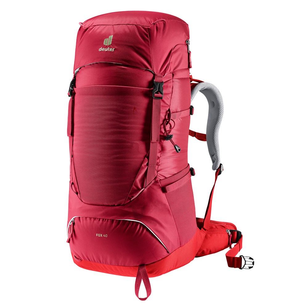 Deuter FOX拔熱登山背包 青少年款 40+4L 3611222 紅色 登山包 露營包