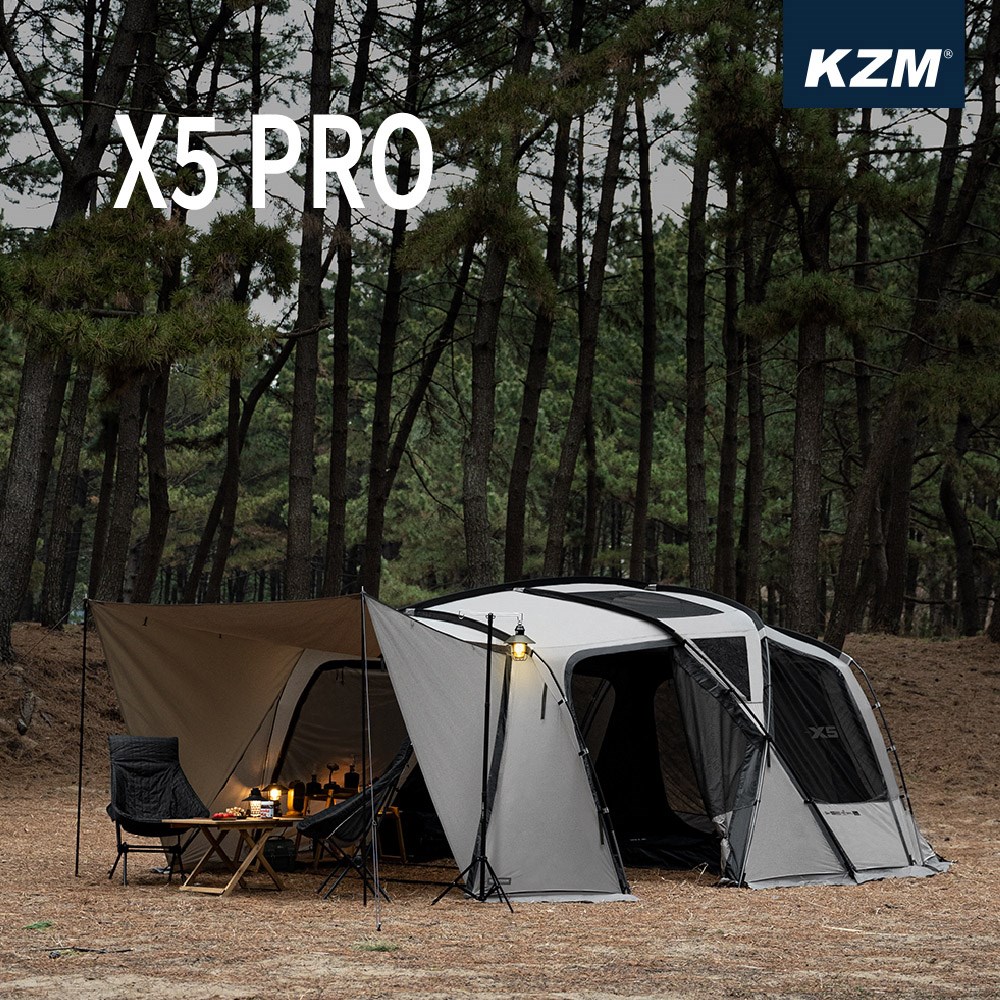 KAZMI KZM NEW X5 PRO 別墅帳 4-5人帳 帳篷 一房一廳