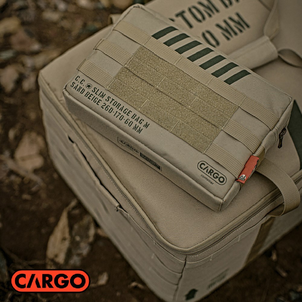 CARGO 工業風戰術包 沙色 收納包 置物箱 置物盒 露營 置物袋 收納袋