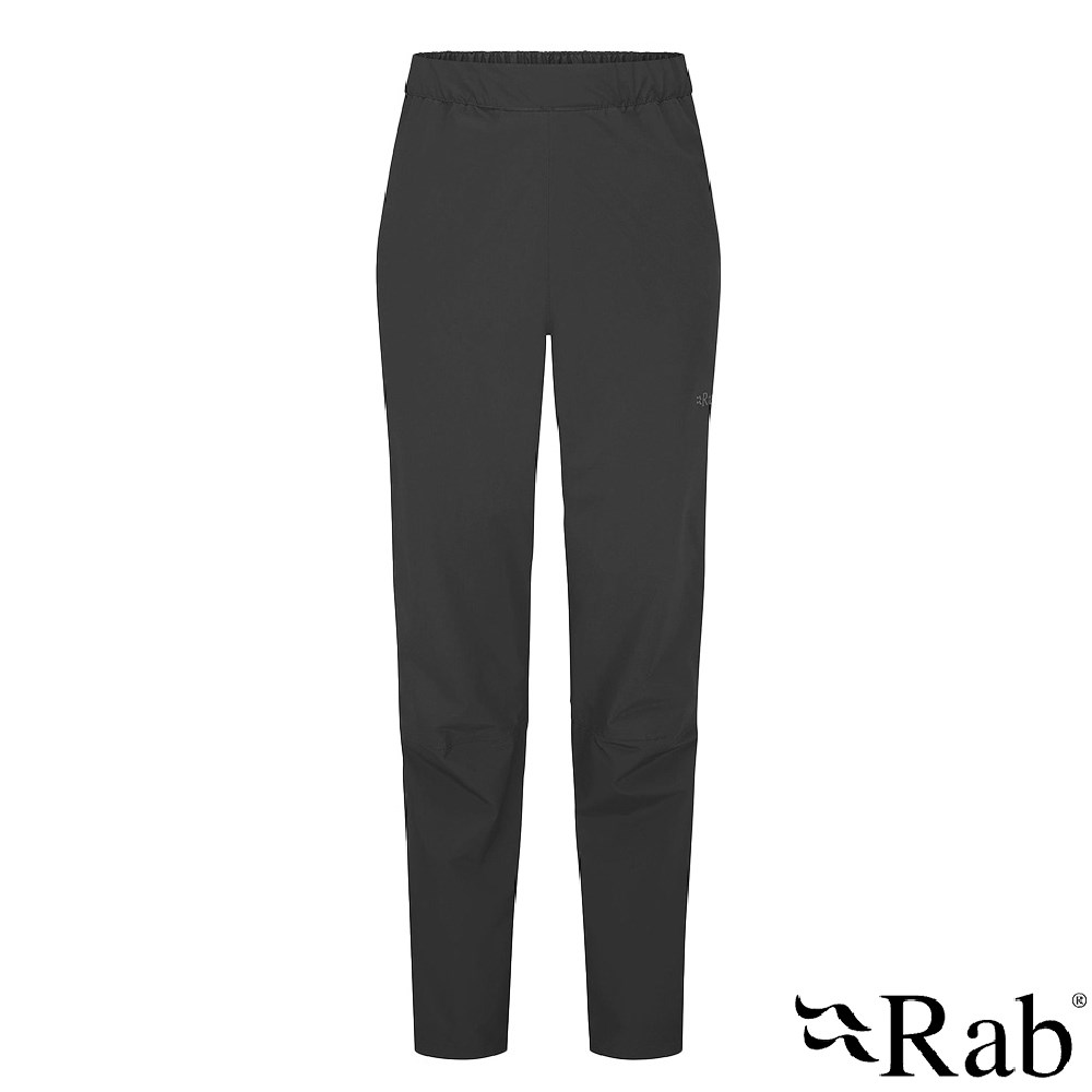 英國 RAB Downpour Pants 透氣防水長褲 女款 黑 QWI30 登山 露營 健行 雨褲