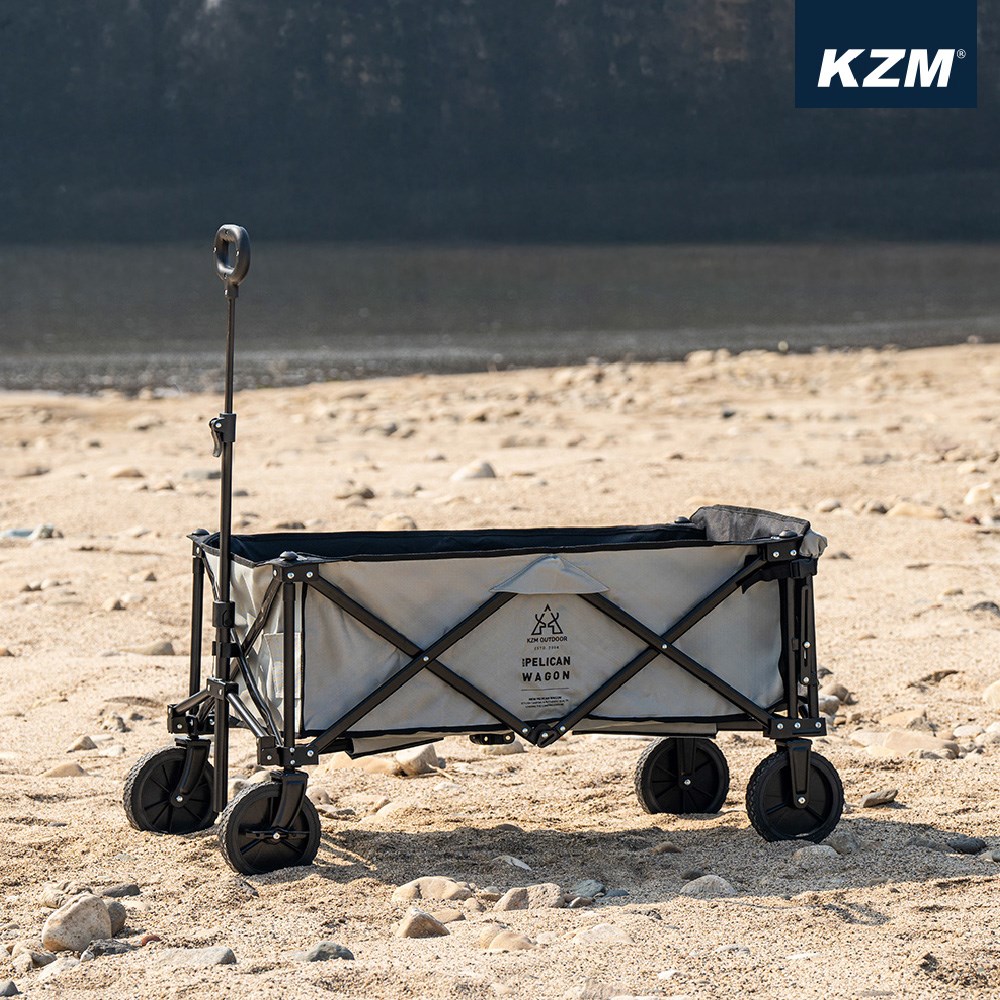 KAZMI KZM 多功能可開式手拉車 露營推車 手推車