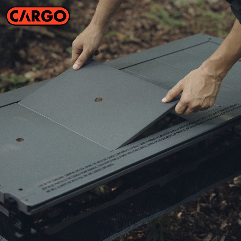CARGO 0.5單位/1單位桌板 黑 折疊桌 露營桌 桌子 工業風