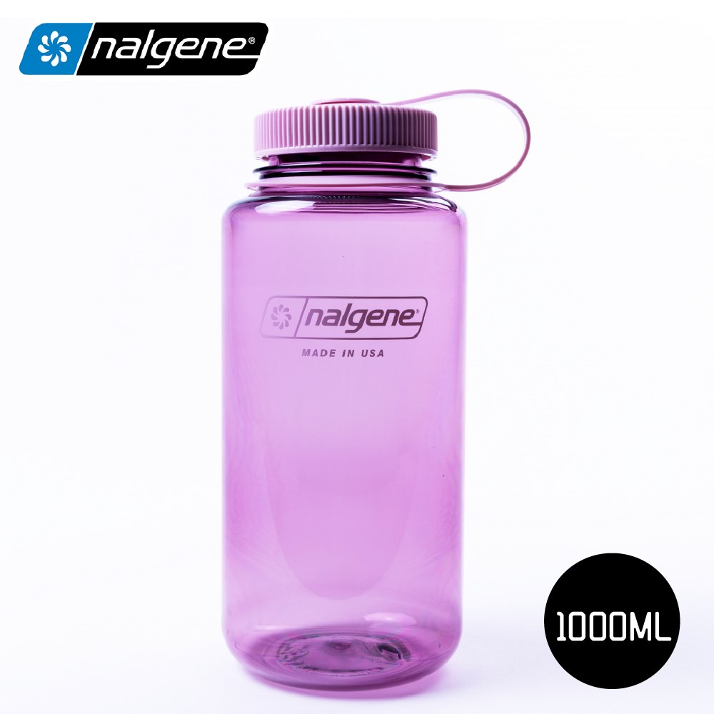 Nalgene 美國專業 1000ml寬嘴水壼 N2020-5232 櫻花 登山健行水瓶 水壺
