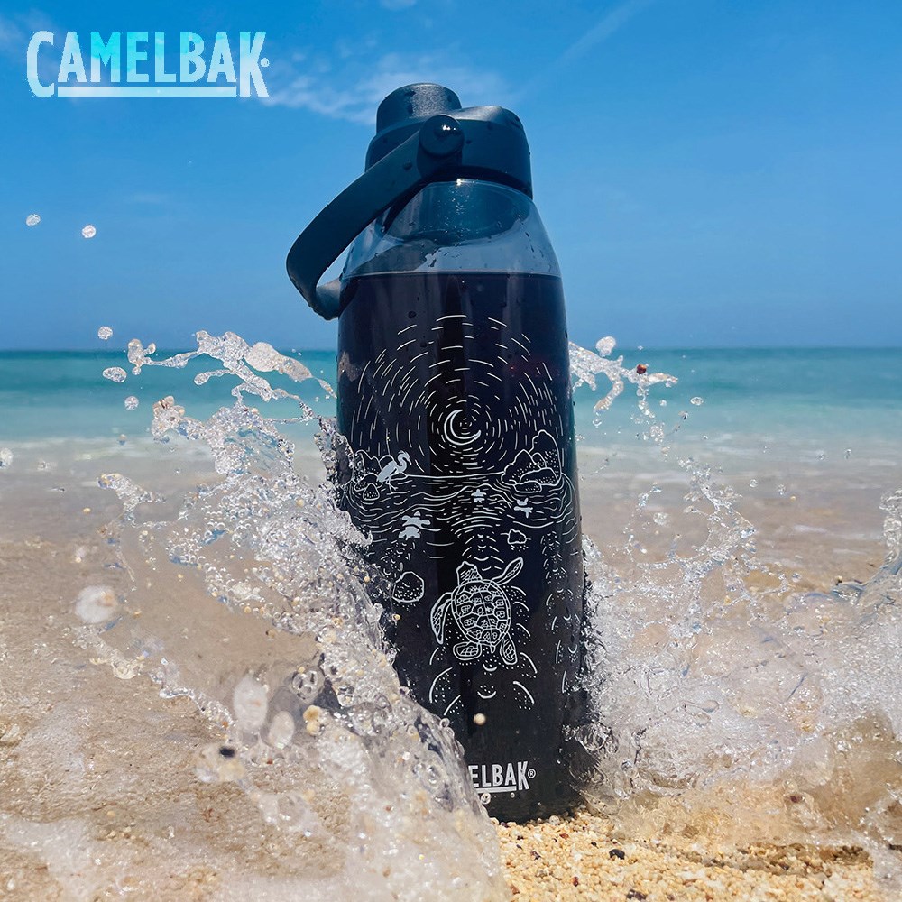 CAMELBAK 1500ml 離島記憶-勇往直前 運動水瓶 炭黑 台灣限定 水壺
