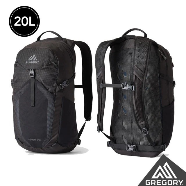Gregory 20L NANO 多功能背包 光學黑 GG153058-9974 登山包 日常背包
