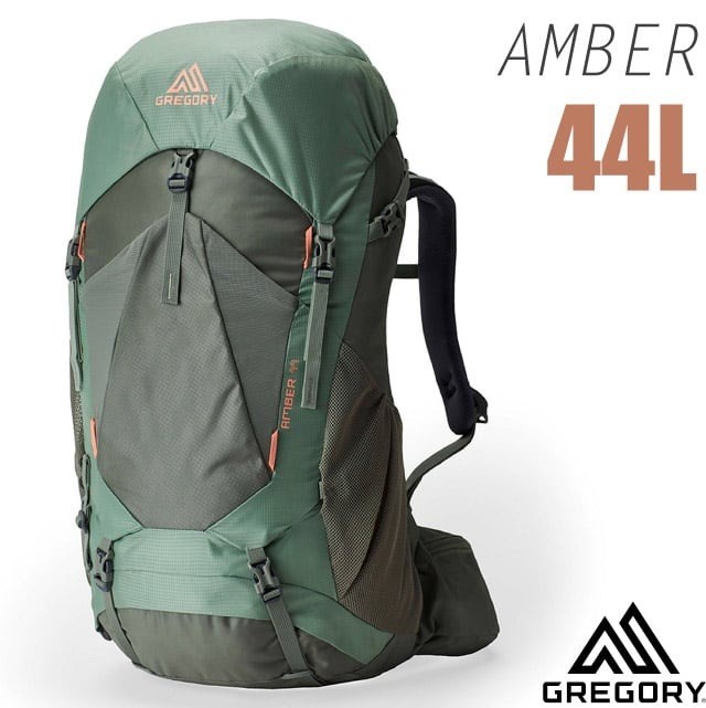 Gregory 女 44L Amber 登山健行背包 地衣綠 GG149385-6059 登山背包 背包