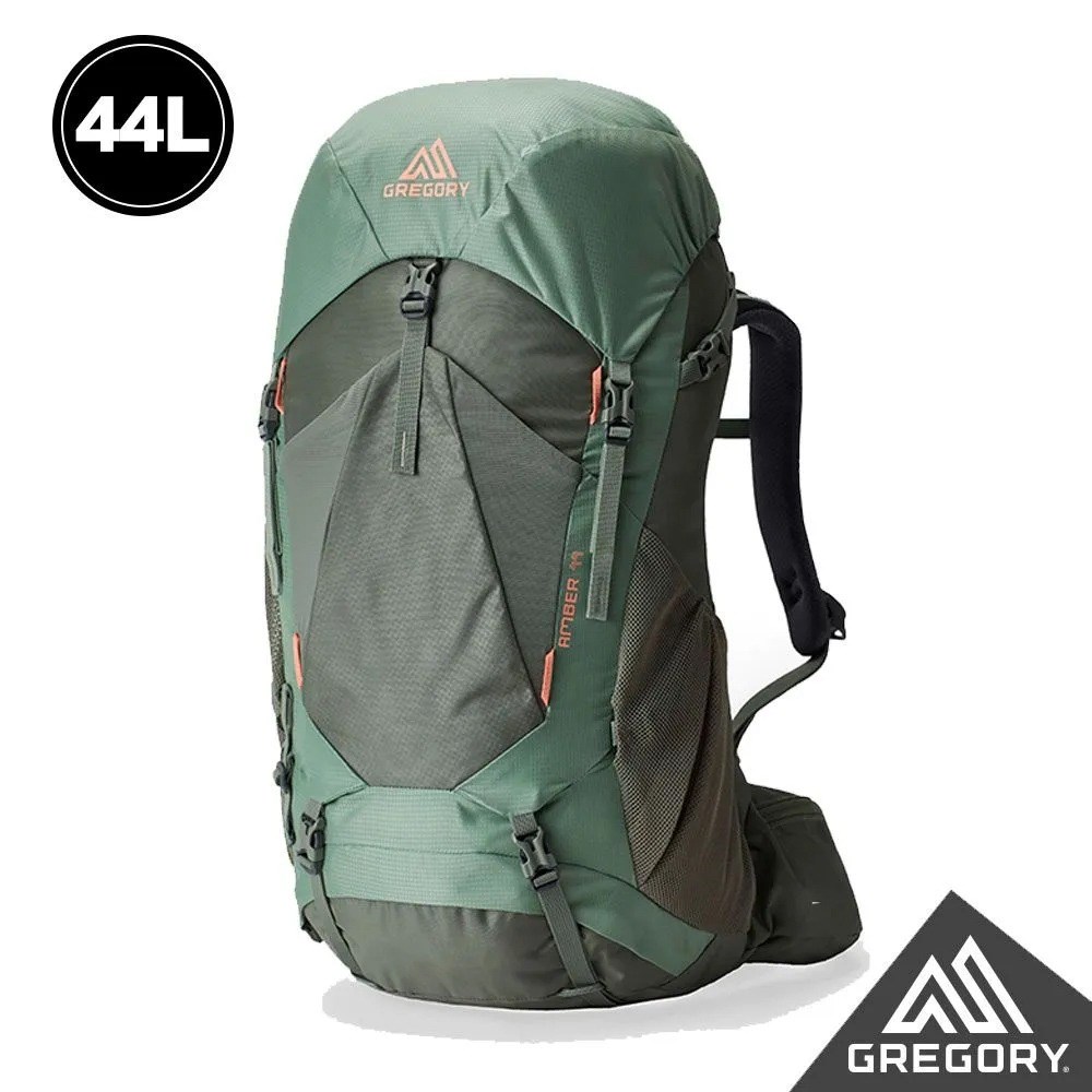 Gregory 女 44L Amber 登山健行背包 地衣綠 GG149385-6059 登山