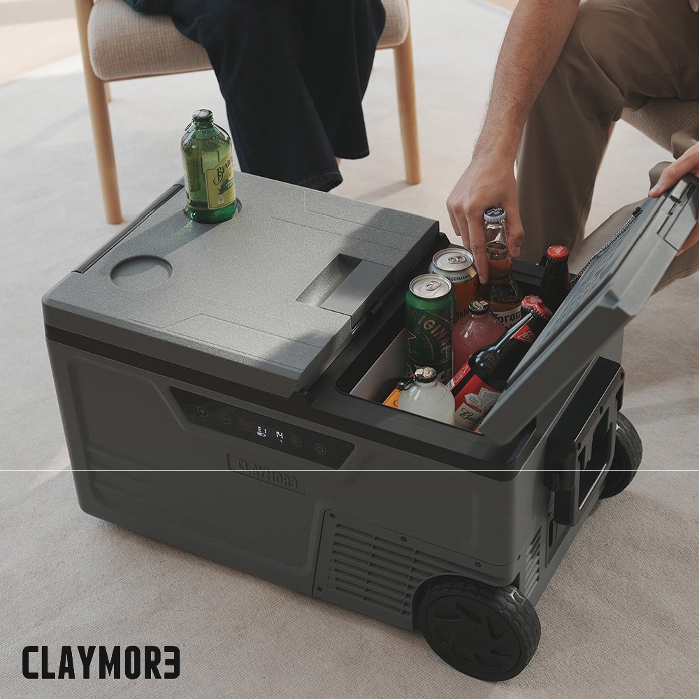 CLAYMORE 車載行動冰箱 35L/55L 贈限量保護套 車載冰箱 露營 側開式雙門