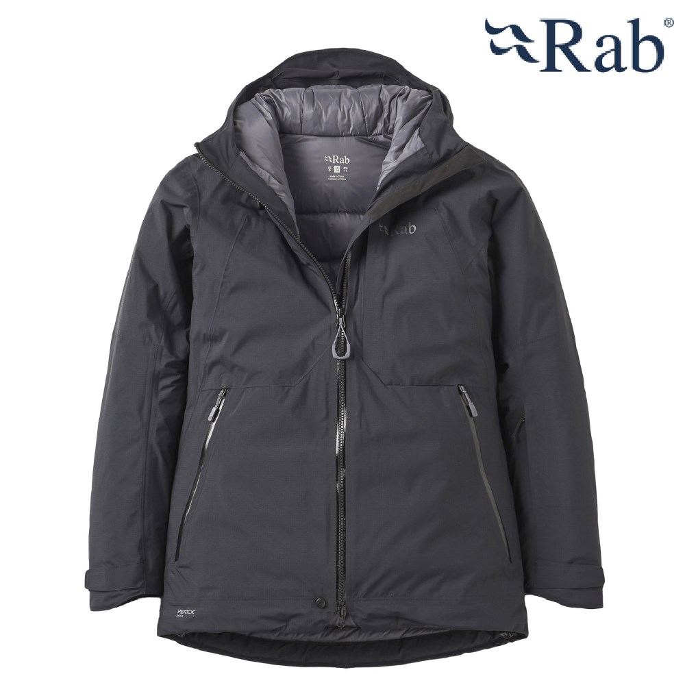 英國 RAB Optical Down Jacket 滑雪防水羽絨外套 女款 黑色 QWI64 滑雪 登山