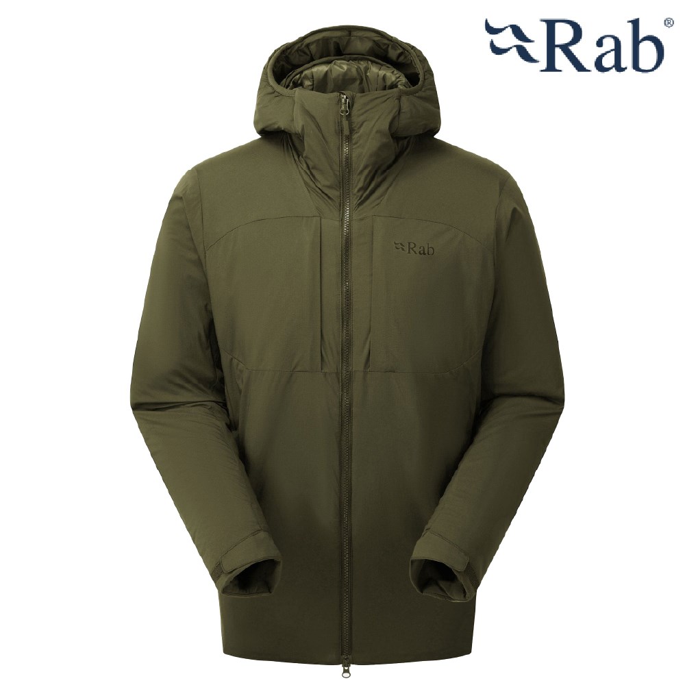 英國 RAB Xenair Alpine Jacket 防風透氣化纖連帽外套 橄欖綠 QIP09 防風外套