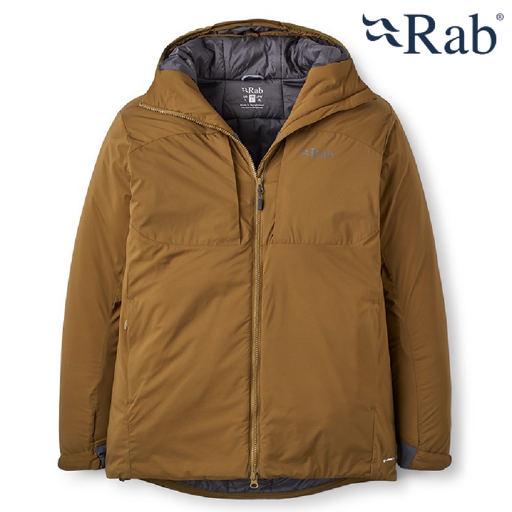 英國 RAB Xenair Alpine Jacket 防風透氣化纖連帽外套 橡木棕 QIP09 防風外套
