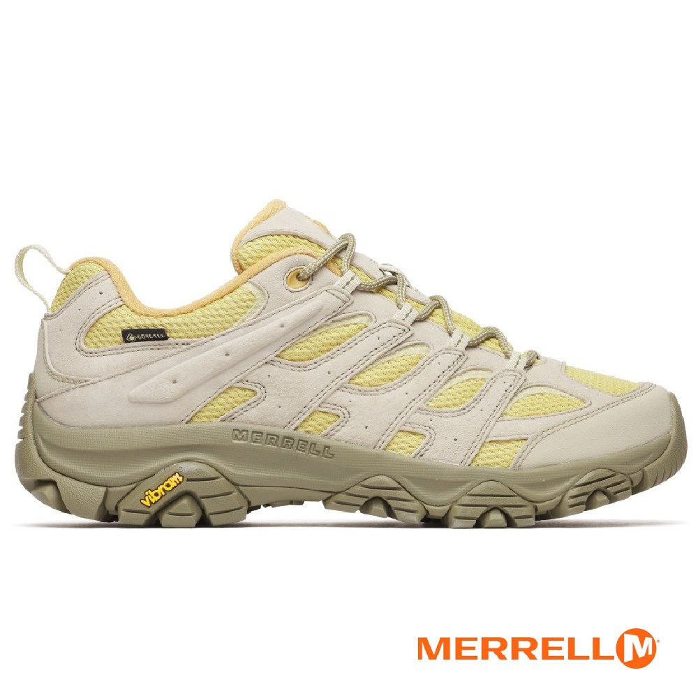 Merrell MOAB 3 GTX 低筒防水登山鞋 男款 ML066069 芥黃 健行鞋 登山鞋