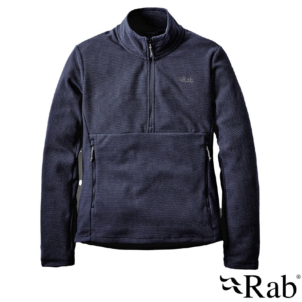 英國 RAB Stavel Pull-On 套頭羊毛衫 鯨魚灰 女款 QFG73 保暖 長袖 登山 透氣