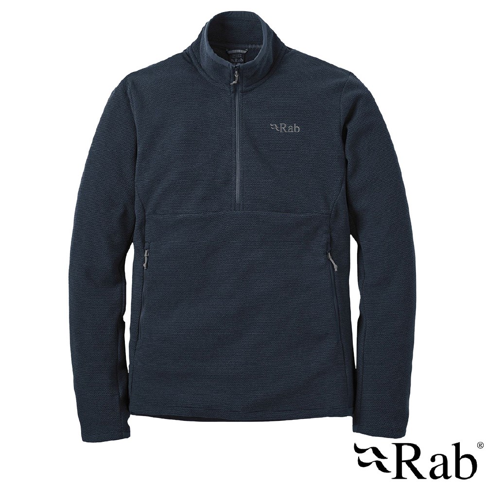 英國 RAB Stavel Pull-On 套頭羊毛衫 鯨魚灰 男款 QFG72 保暖 長袖