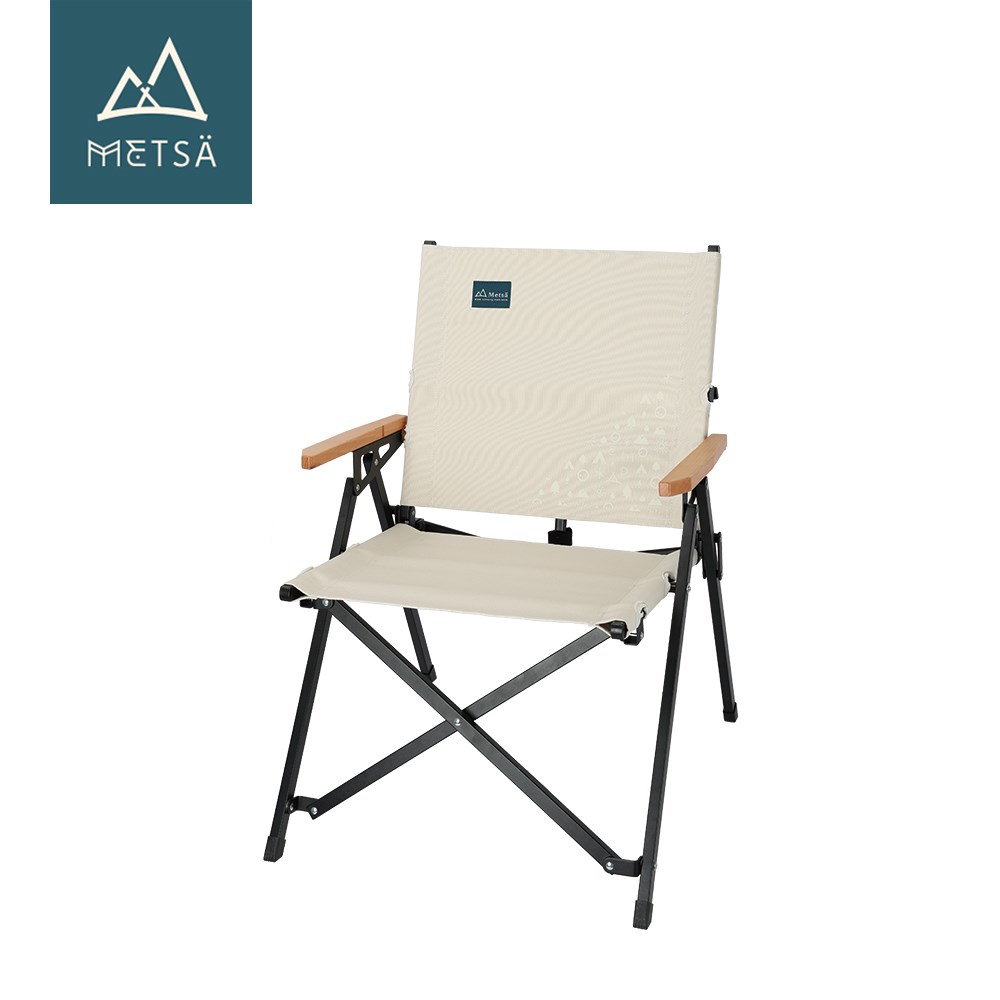 Metsa 米特薩 沐野極梭椅 雲奶白 露營椅 折疊椅 露營