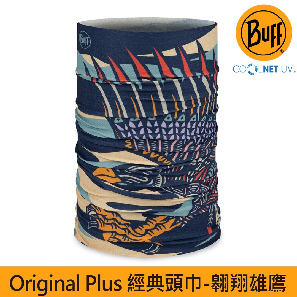 BUFF 經典頭巾 Plus 翱翔雄鷹136833-555 魔術頭巾 夏季吸濕排汗防曬頭巾